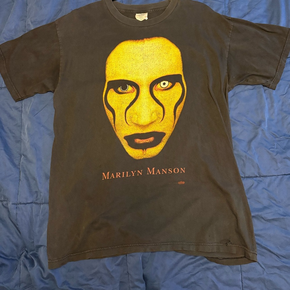Marilyn Manson 97’ Vintage Aex is Dead T-shirt